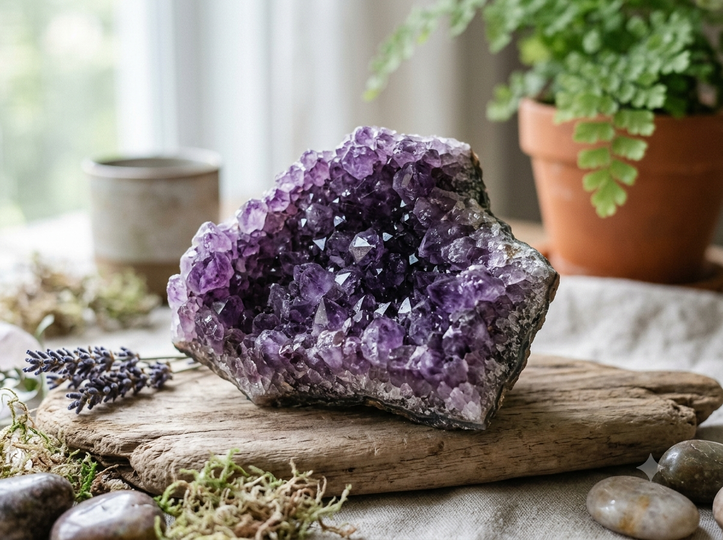 سنگ آمیتیست؛ آرامش بنفشی که هزاران سال همراه انسان بوده است 💜